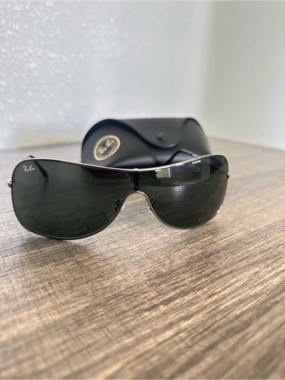 Ray-Ban Shield Sunglasses RB3211 Men’s Large- perfect condition!